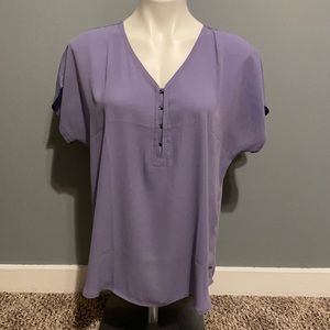 Maurices lavender perfect blouse